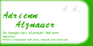 adrienn alznauer business card